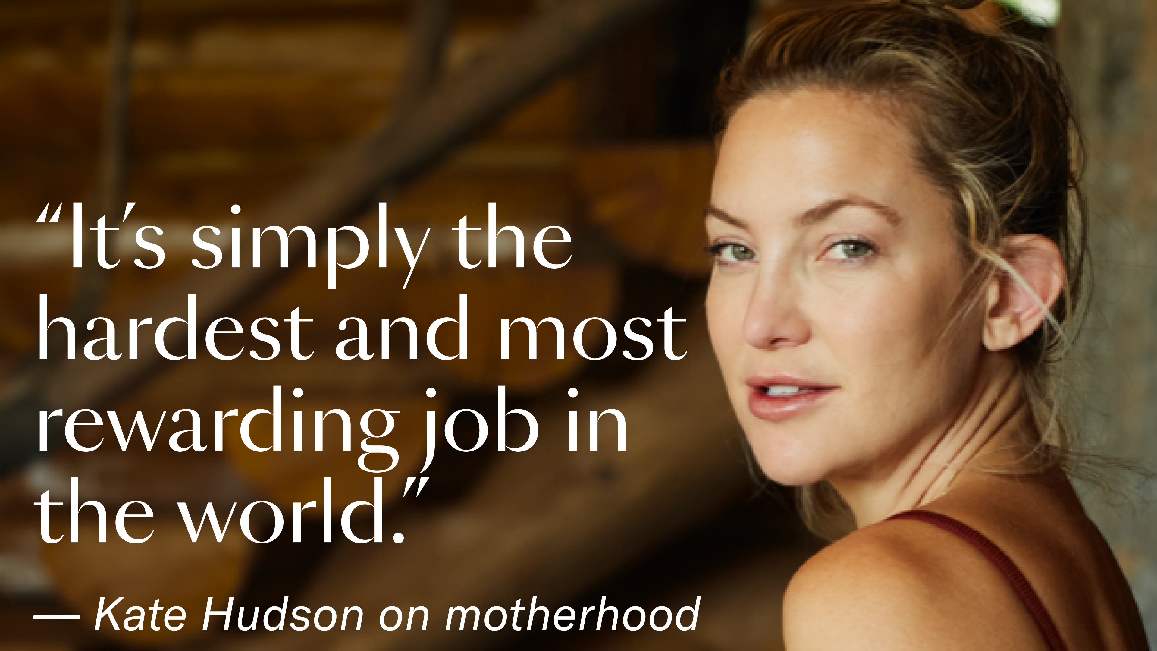Kate Hudson Parenting Motherhood