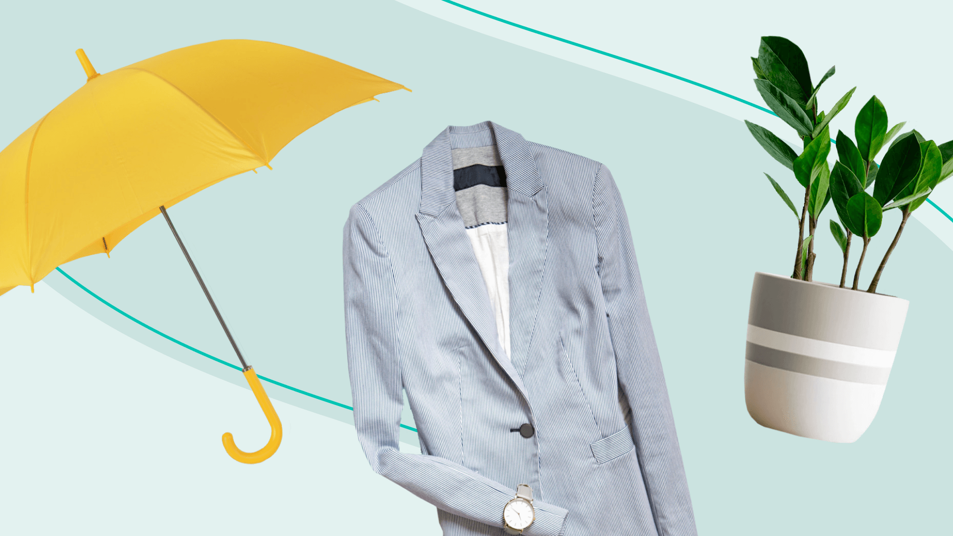 Blazer, Plant, Umbrella