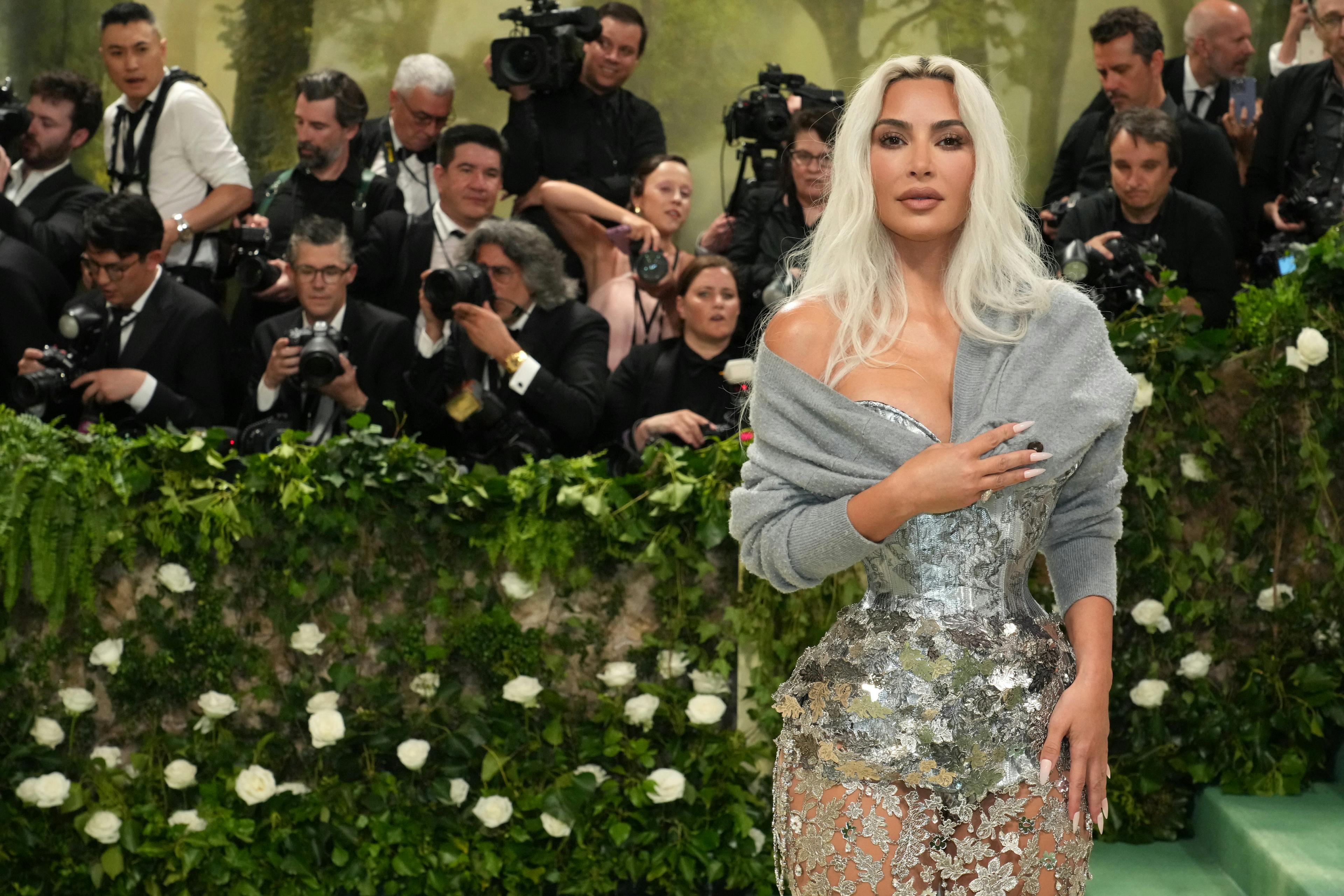 Kim Kardashian at the Met Gala 2024