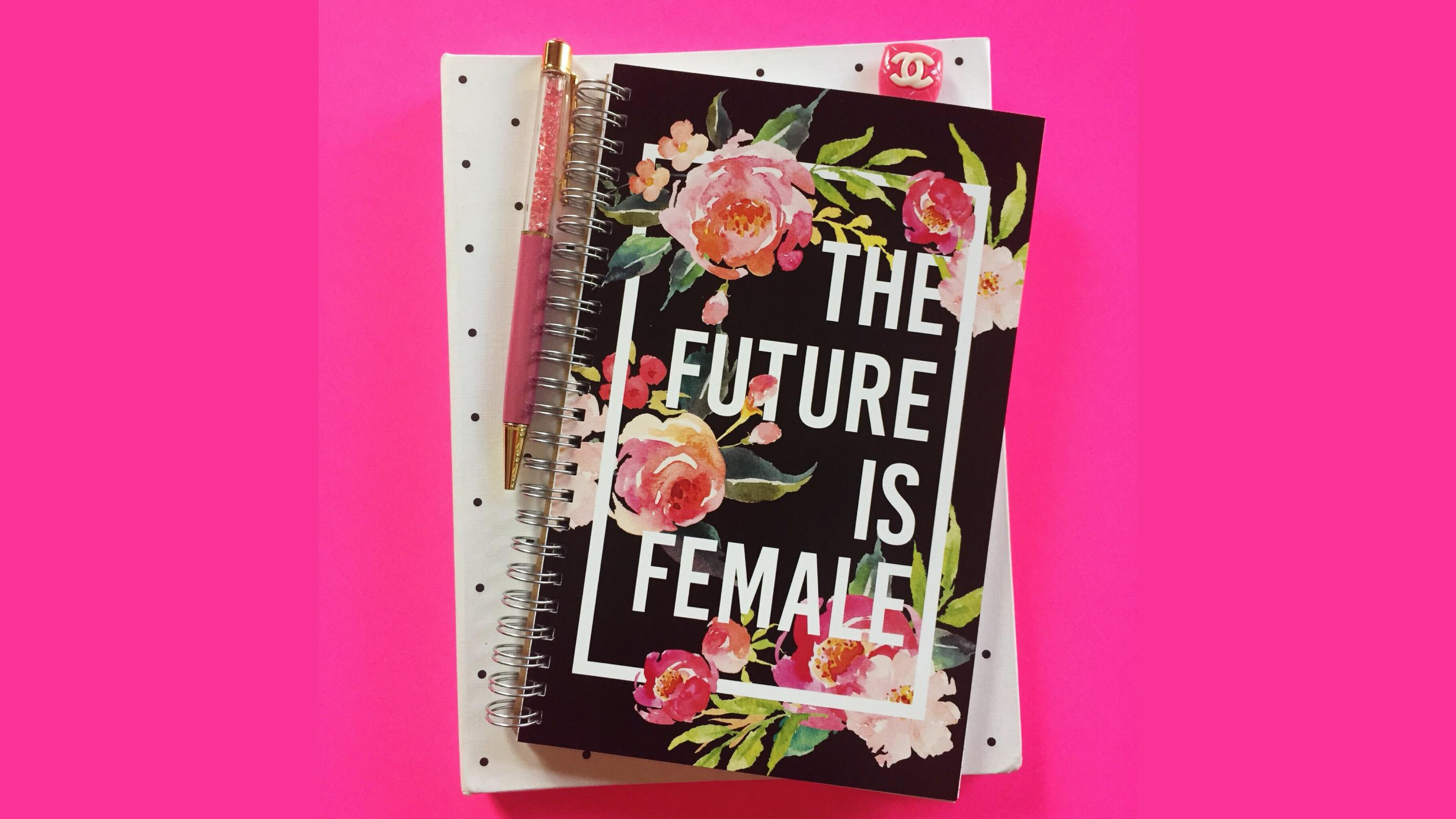 future is female notebook