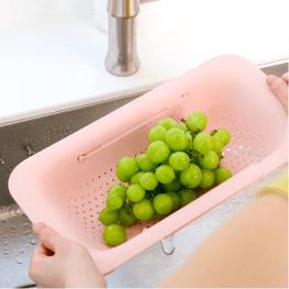 over-the-sink colander