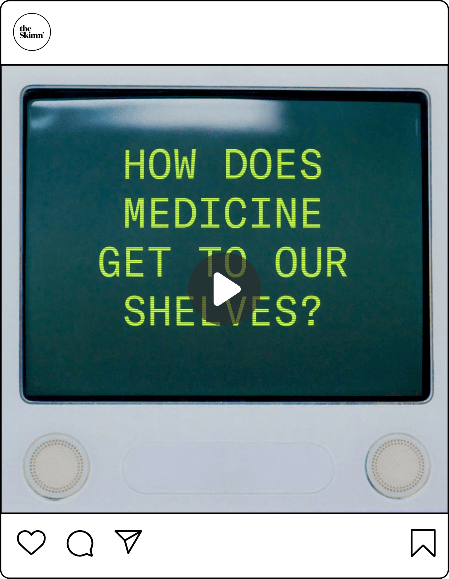 how does medicine get to our shelves?