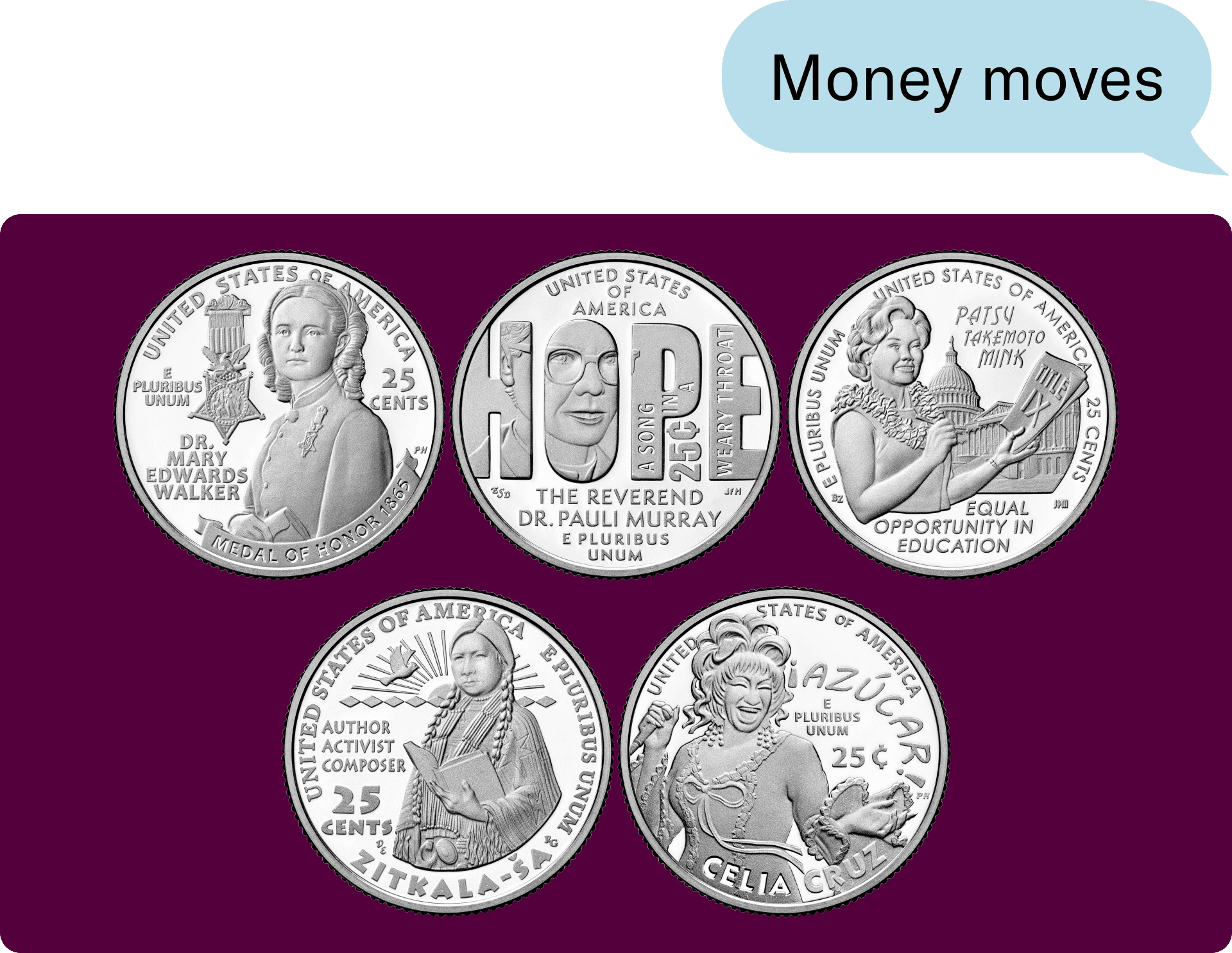 Women on US quarters 