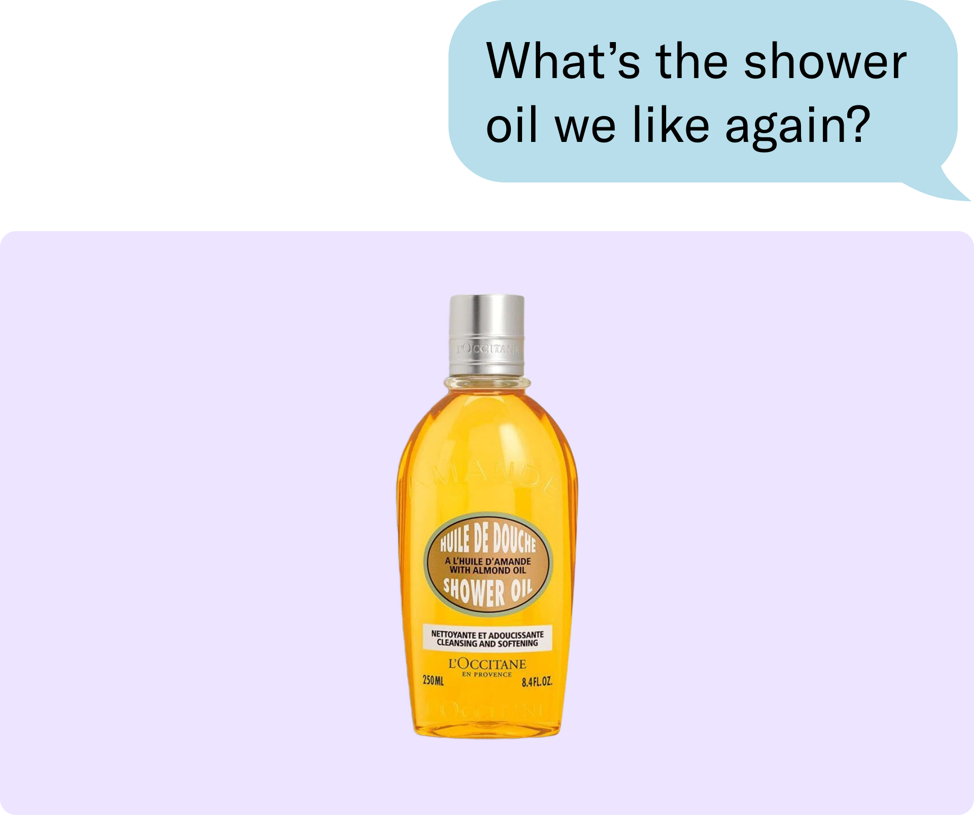 L’Occitane Almond Shower Oil