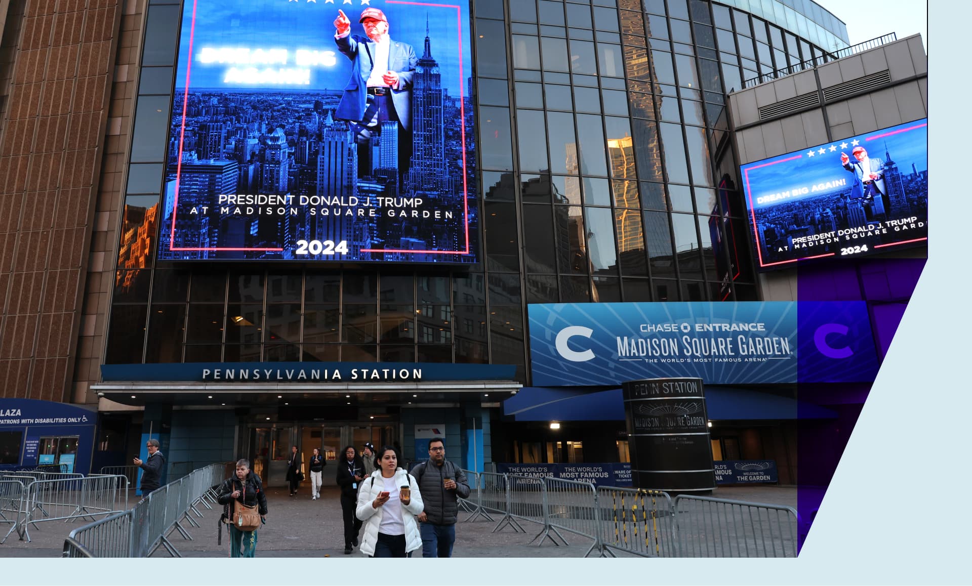 Trump rally at MSG 