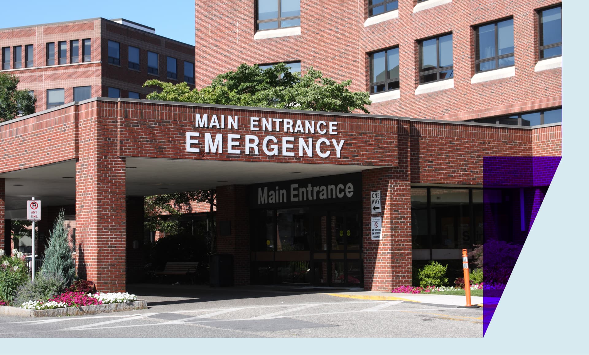 Emergency room entrance