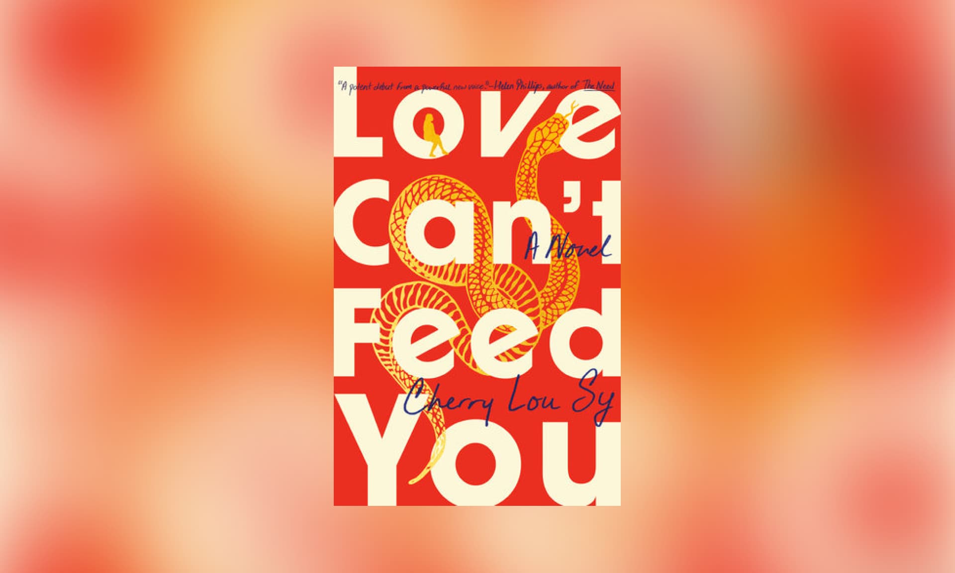 Book cover for "Love Can't Feed You"