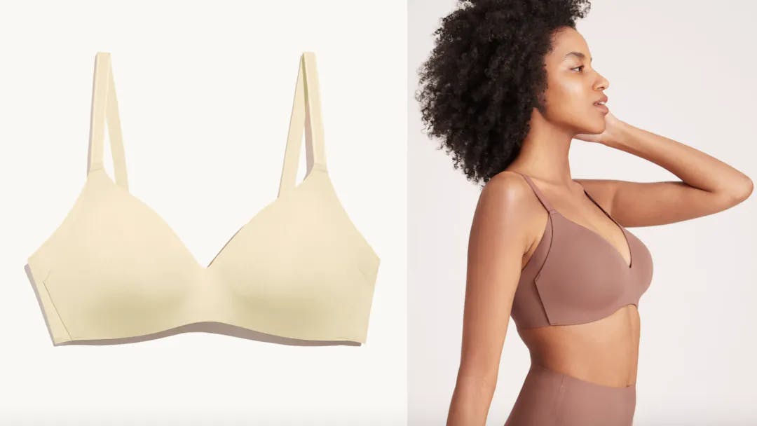 The most comfortable bra: @kaylaseah wears the new #SKIMS Wireless