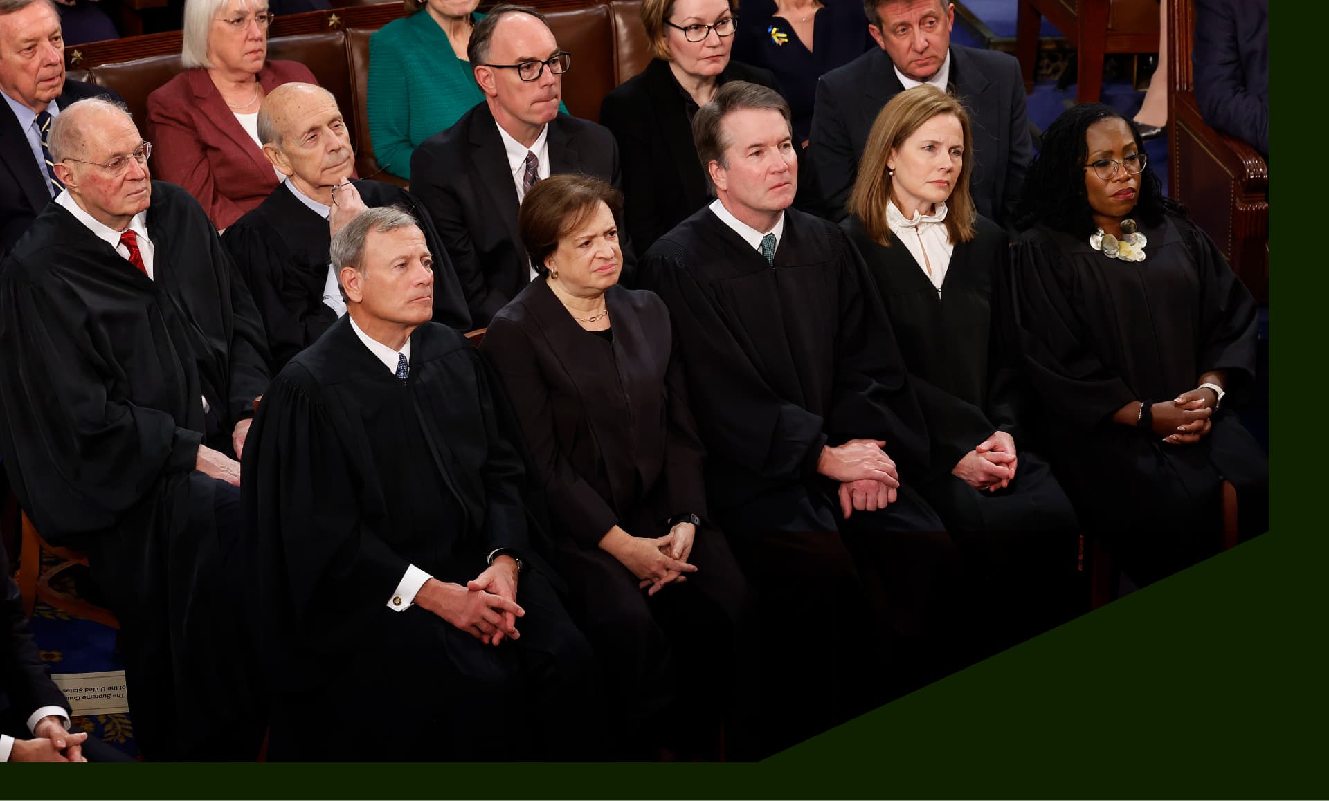 The Supreme Court justices