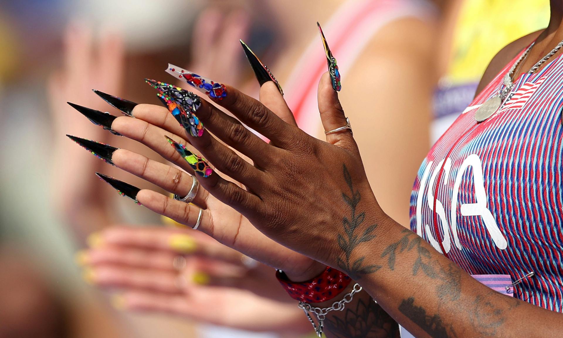 Sha'Carri Richardson's nails