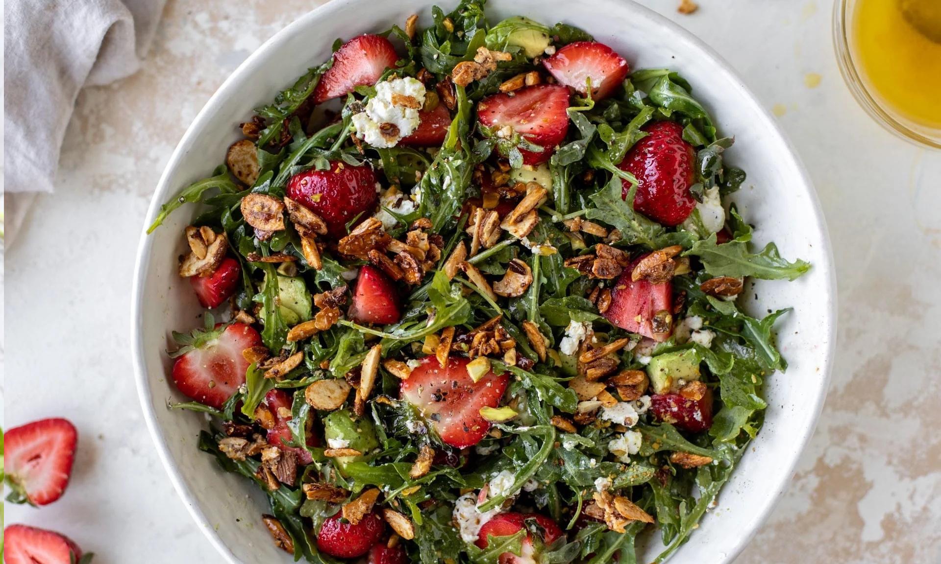 Strawberry salad