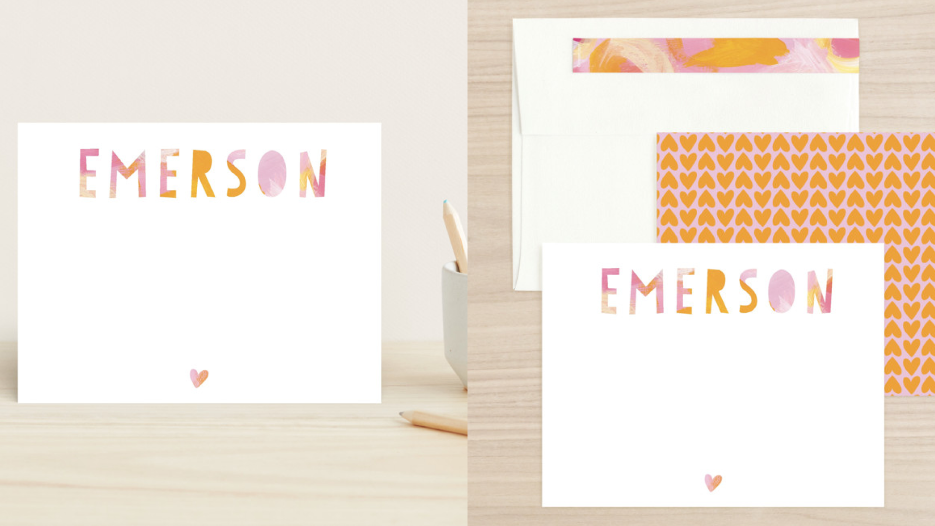 Pink Stationary Set - 20 Cards With Envelopes — ZENGENIUS, INC.
