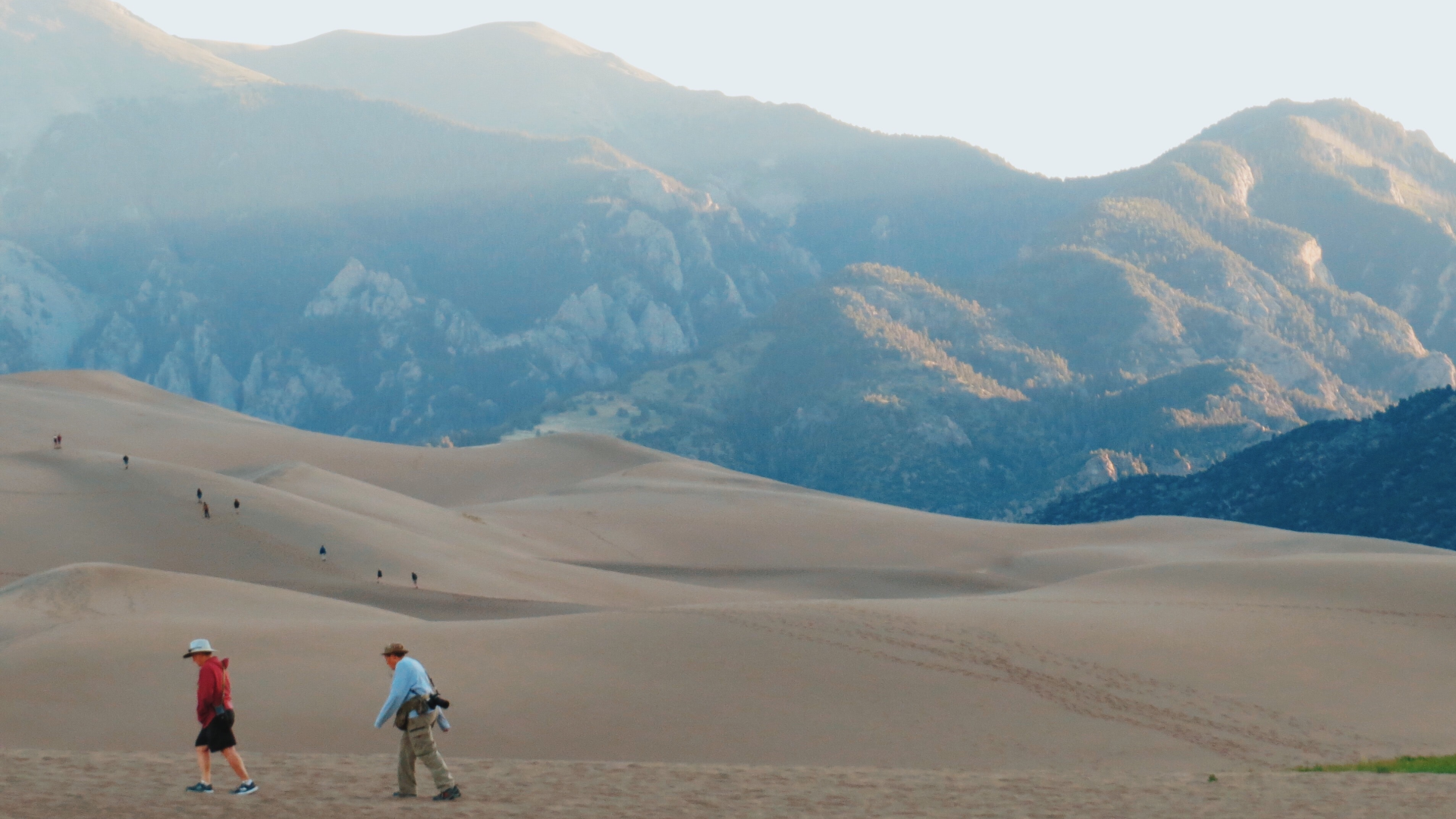 Sand dunes in Colorado 