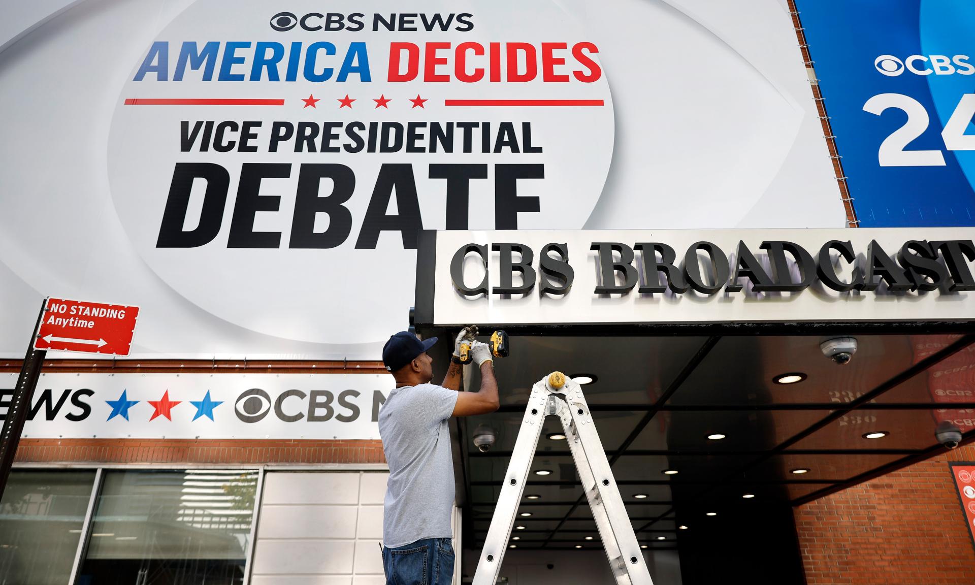 CBS preparing for the VP debate