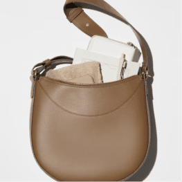 Uniqlo Faux Leather One-Handle Bag