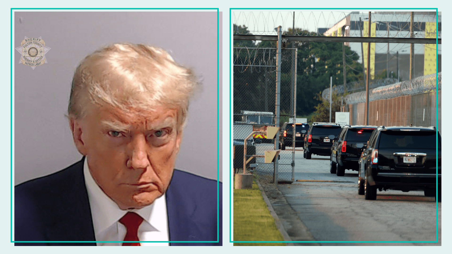 Trump's mugshot and the Fulton county jail