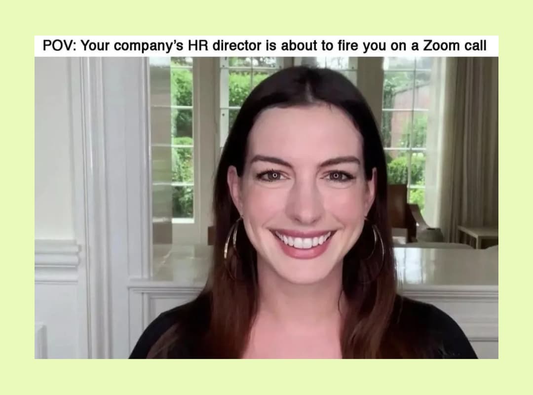 photo of Anne Hathaway as HR person