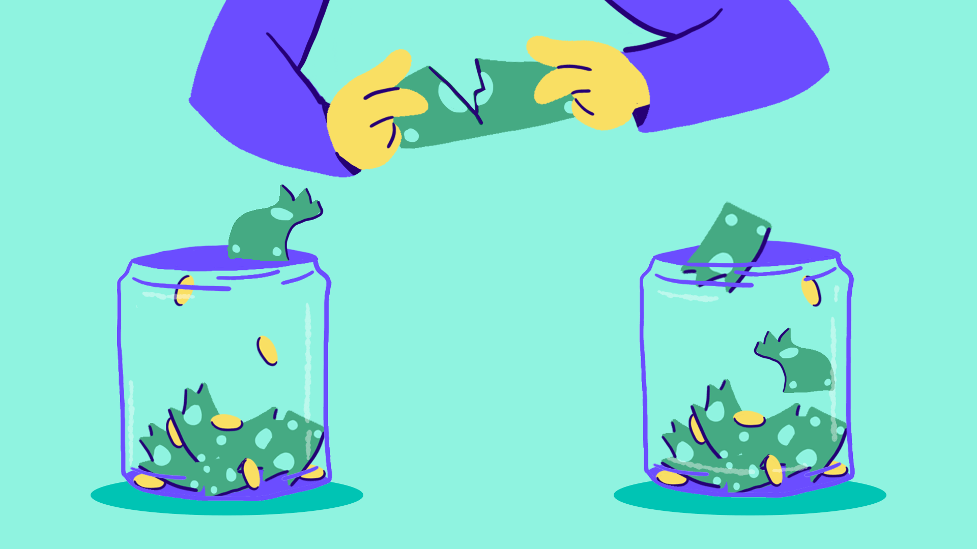 Saving and Paying off Debt Image