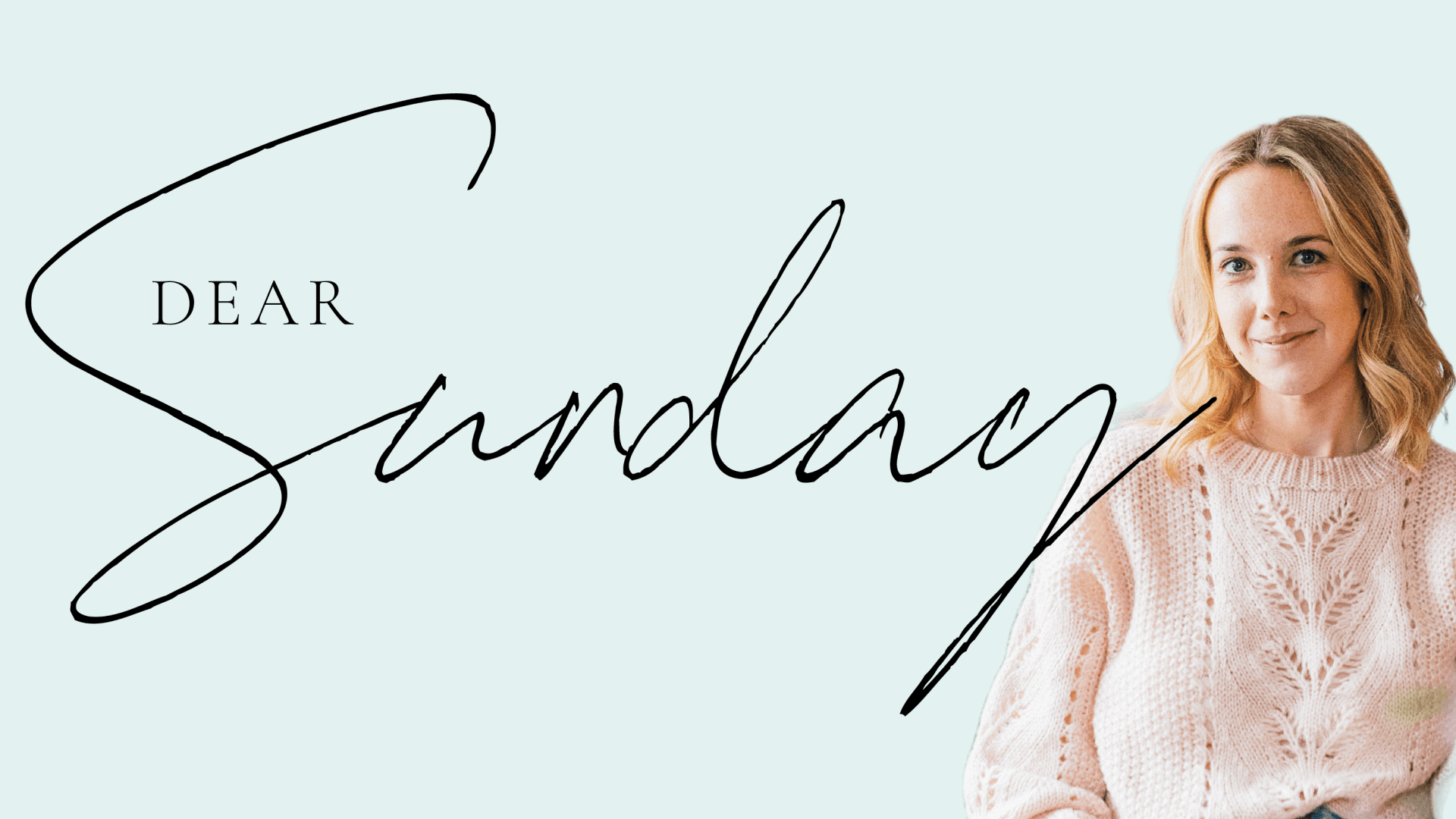 Photo of Cassie Shortsleeve and Dear Sunday logo