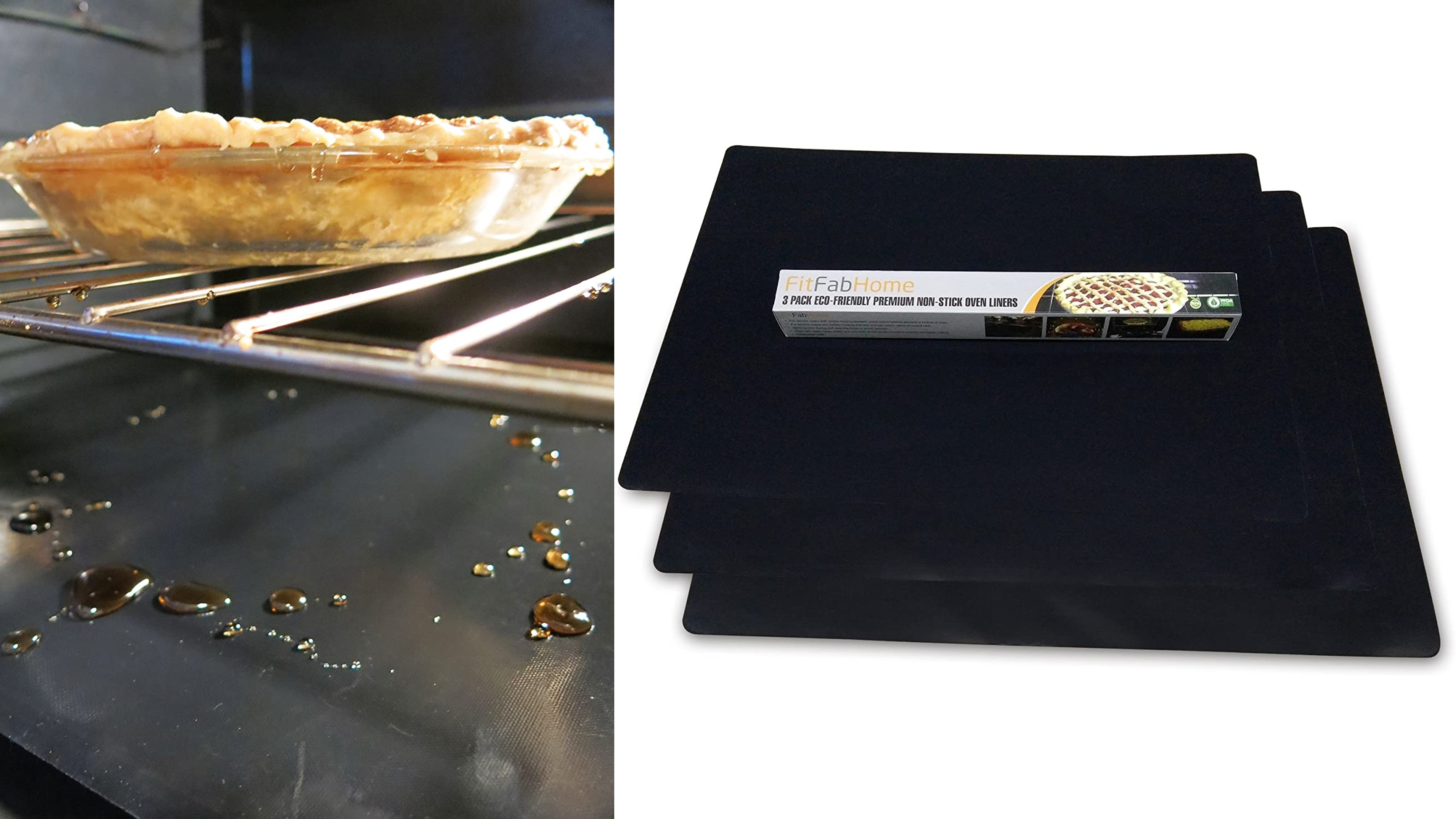oven liners to protect from spills