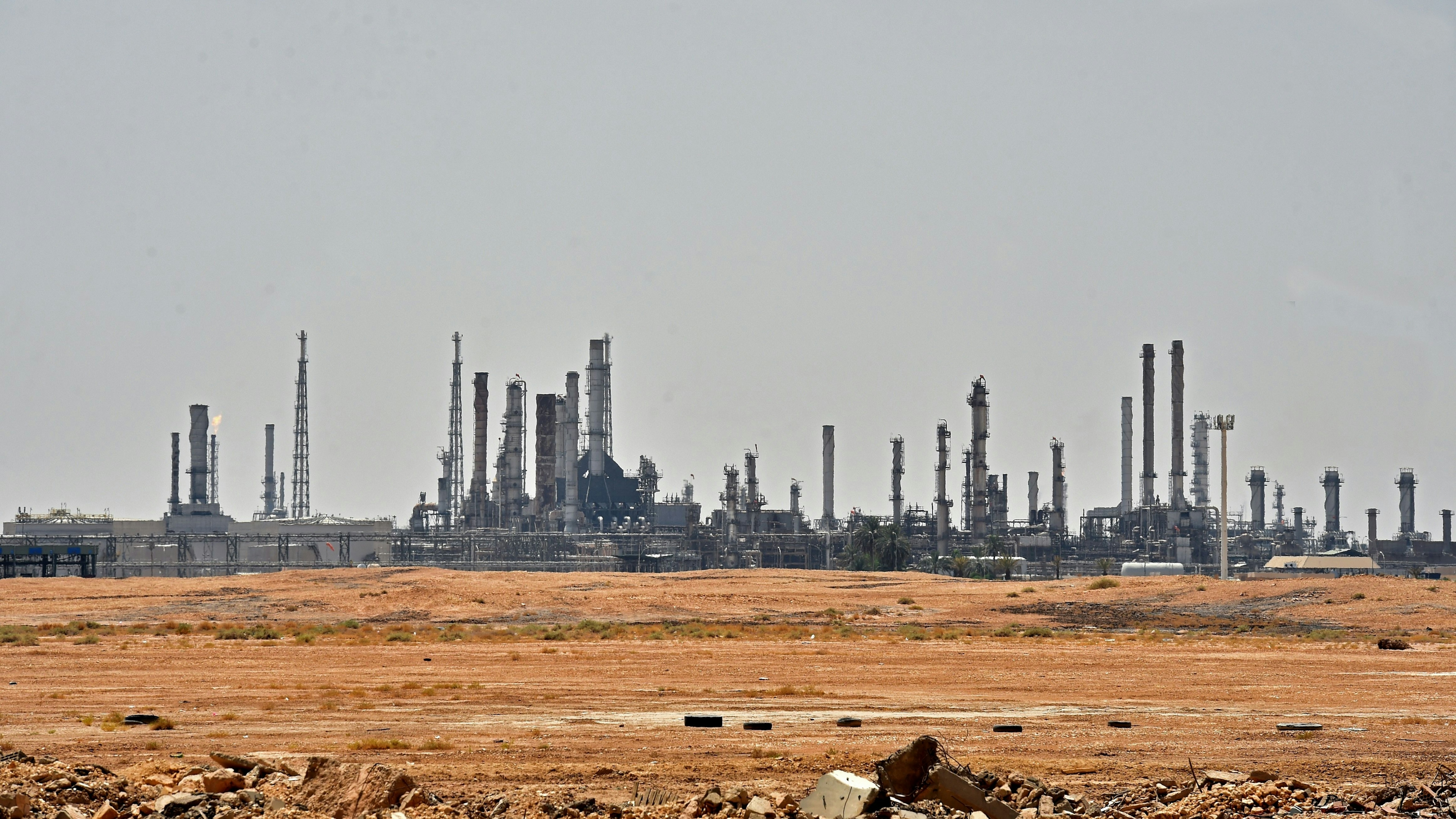 Oil Field in Saudi Arabia