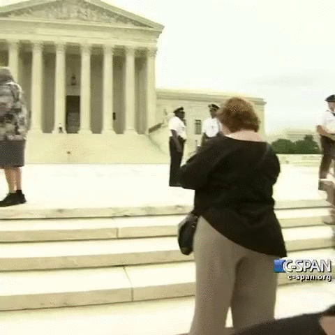 C-SPAN GIF of The Running of the Interns